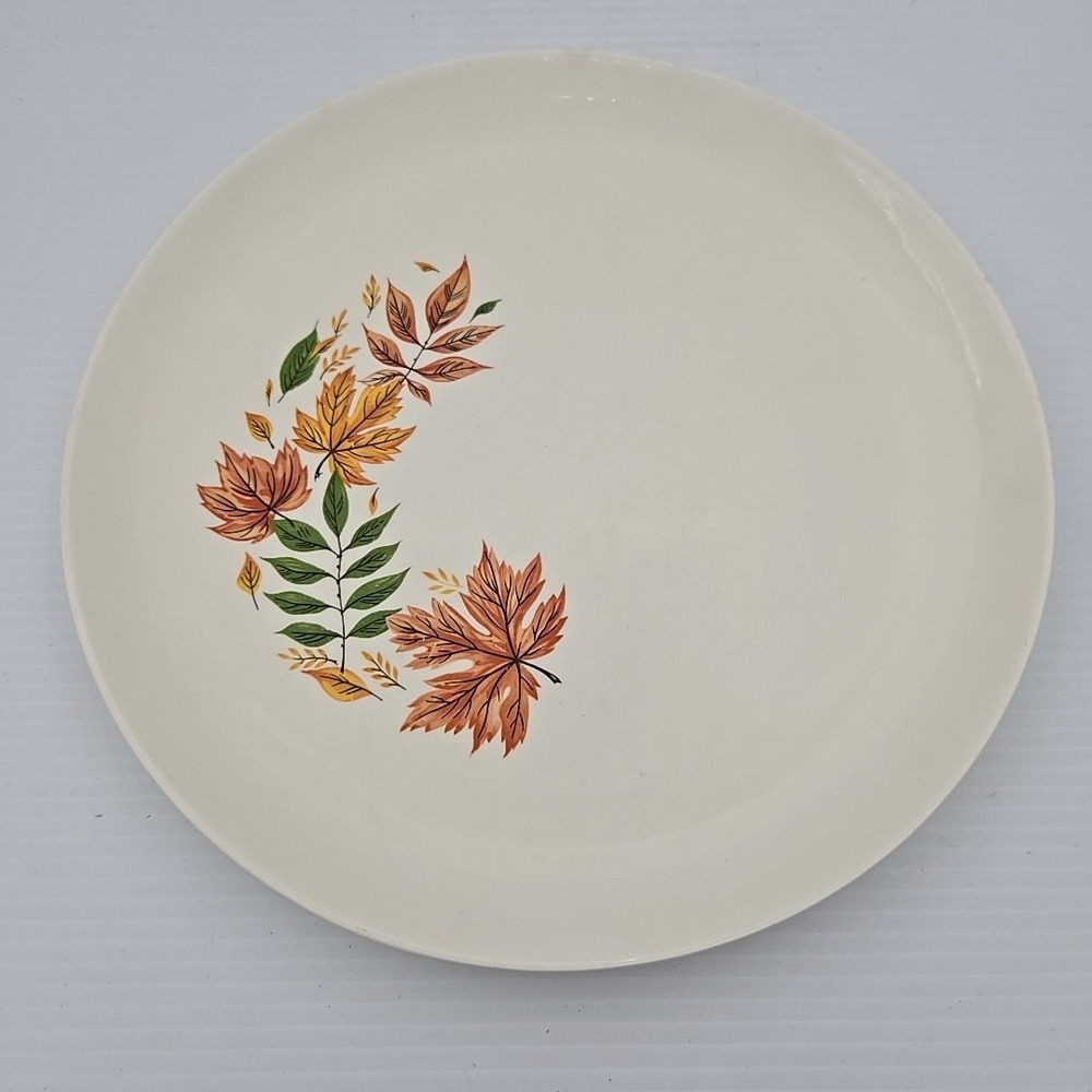 Salem Autumn Leaves Fall 10" Dinner‎ Plate